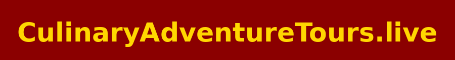 Culinary Adventure Tours