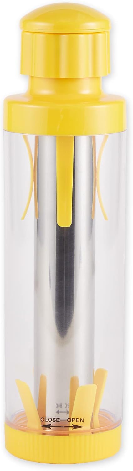 RSVP International Yellow Deluxe Corn Stripper, 10.5