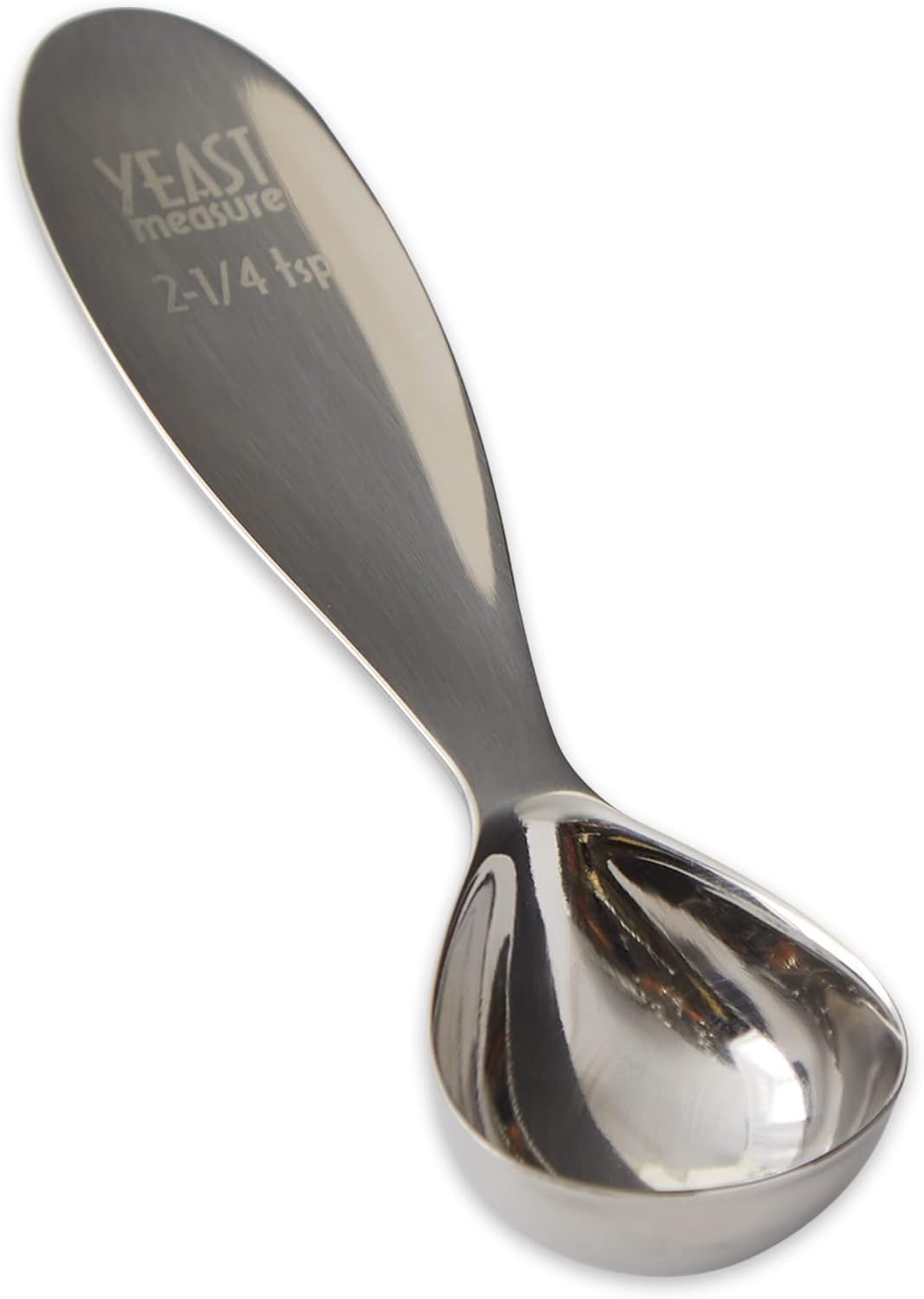 RSVP International Endurance Kitchen Collection Measuring Tools, Dishwasher Safe, Yeast, 2.25-Teaspoons, Stainless Steel