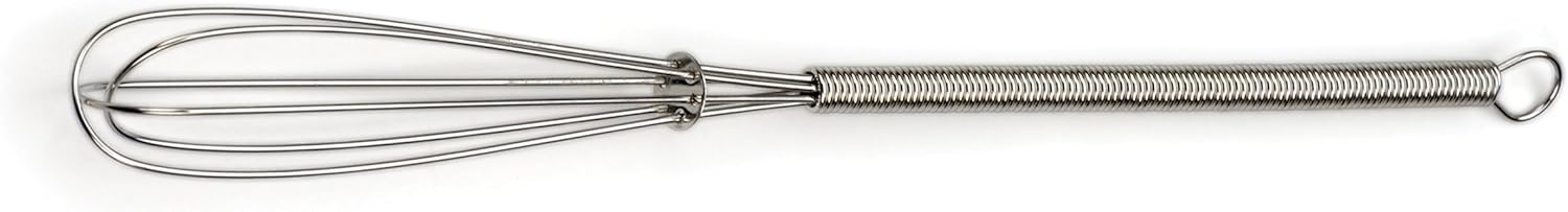 RSVP International Kitchen Tool Collection, Stainless Steel, Dishwasher Safe, Whisk, 9